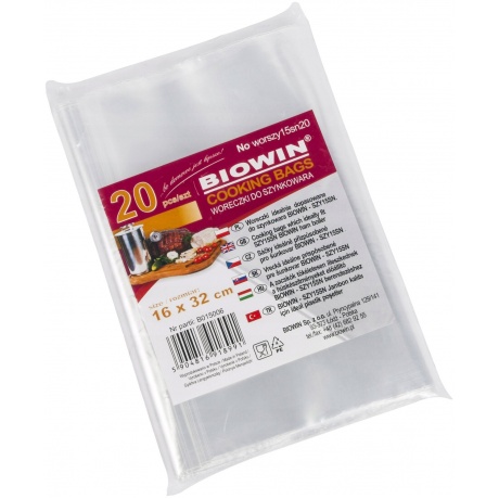 Пакеты для ветчинницы Biowin 1.5kg 20шт 313215 - фото 1
