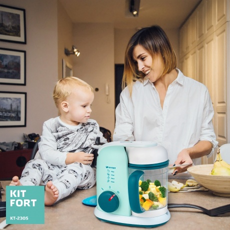 Блендер-пароварка Kitfort КТ-2305 - фото 7