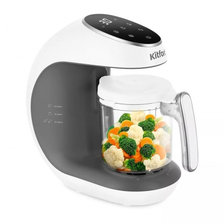 Блендер-пароварка Kitfort КТ-2322-1 белый Блендер-пароварка Kitfort КТ-2322-1 белый
