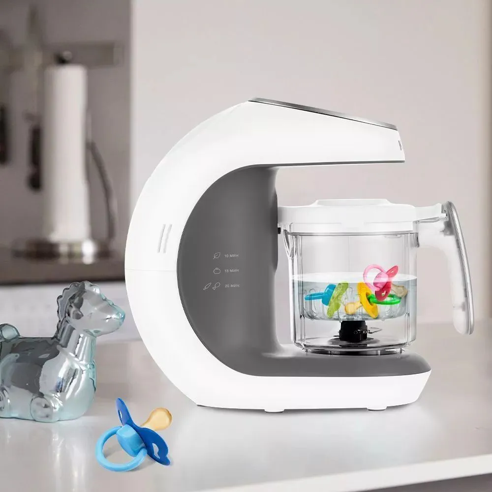 Блендер-пароварка Kitfort КТ-2322-1 белый - фото 5