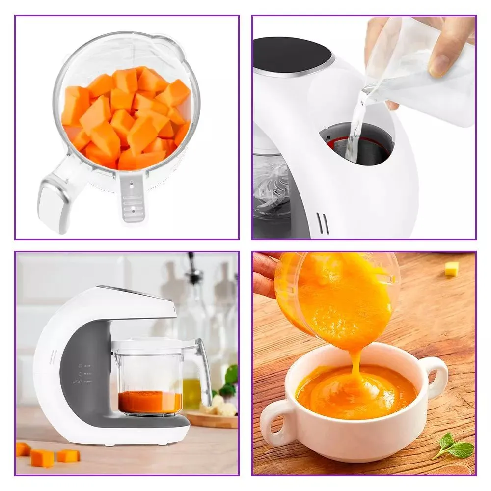 Блендер-пароварка Kitfort КТ-2322-1 белый - фото 7