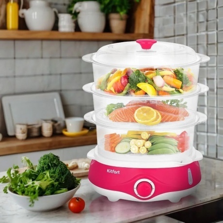 Пароварка Kitfort КТ-6453 - фото 4