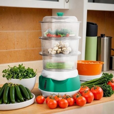 Пароварка Kitfort КТ-6454 - фото 3