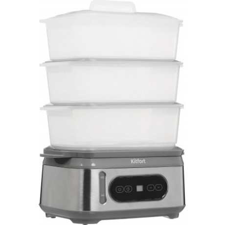 Пароварка Kitfort КТ-6280 - фото 1