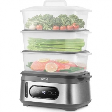 Пароварка Kitfort КТ-6280 - фото 11