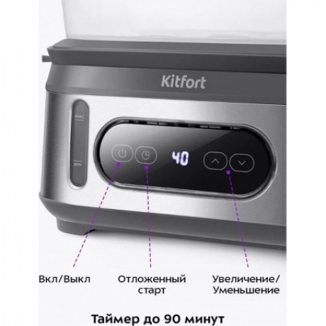 Пароварка Kitfort КТ-6280 - фото 24