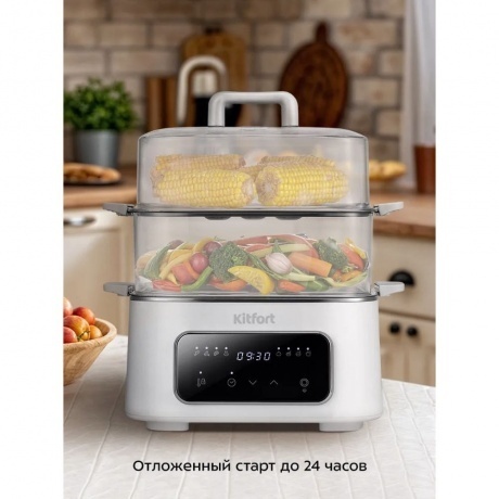 Пароварка Kitfort КТ-6467 - фото 13