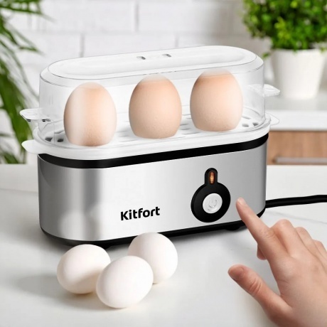 Яйцеварка Kitfort КТ-6935 - фото 2