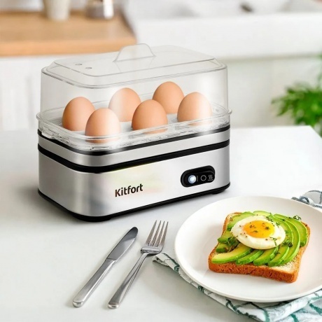 Яйцеварка Kitfort КТ-6957 - фото 2