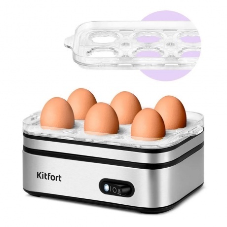Яйцеварка Kitfort КТ-6957 - фото 3