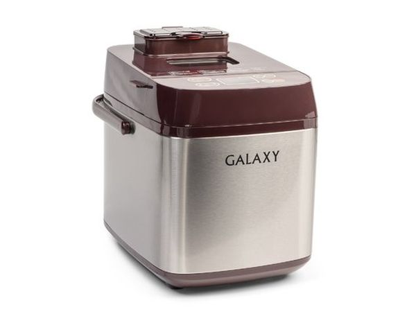 Хлебопечь Galaxy GL2700 серебро/коричневый - фото 1