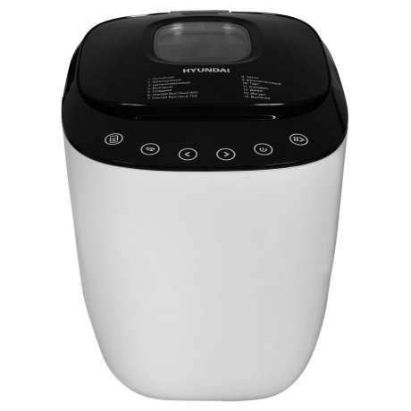 Хлебопечь Hyundai HYBM-P0613 белый/черный - фото 3