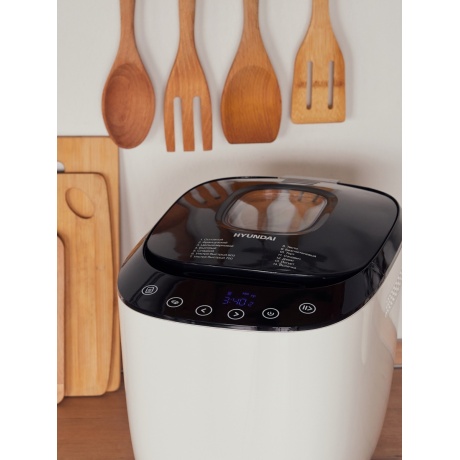 Хлебопечь Hyundai HYBM-P0613 белый/черный - фото 25