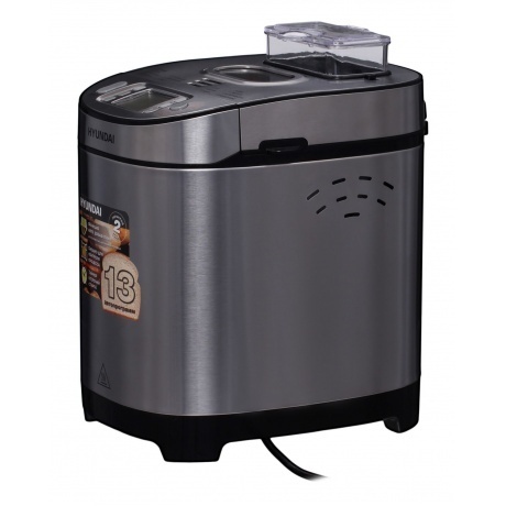 Хлебопечь Hyundai HYBM-M0313G 600Вт серебристый/черный - фото 14