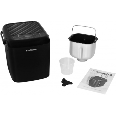 Хлебопечь Starwind SBM1083 500Вт черный - фото 3