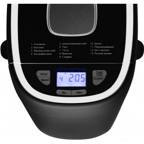 Хлебопечь Starwind SBMP0921 550Вт черный - фото 6