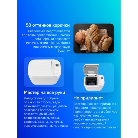 Хлебопечь Panasonic SD-R2520WTS - фото 11