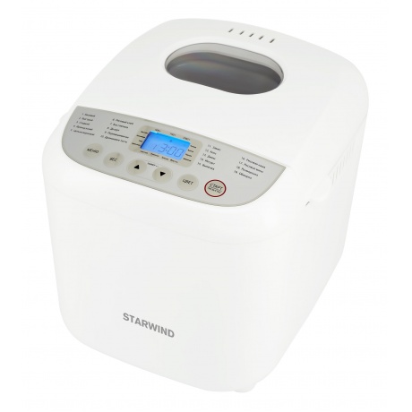 Хлебопечь Starwind SBM2085 600Вт белый/серебристый - фото 2