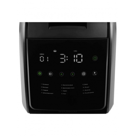 Хлебопечь Hyundai HYBM-5085 850Вт черный/серебристый - фото 5