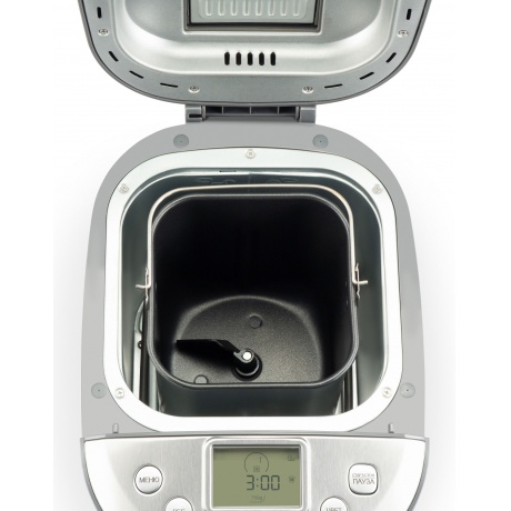 Хлебопечь Hyundai HYBM-4082 550Вт серый/серебристый - фото 3