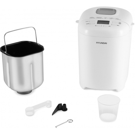 Хлебопечь Hyundai HYBM-M0714 550Вт белый - фото 6