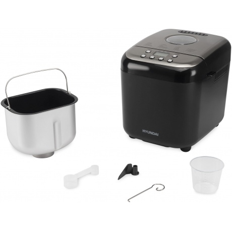 Хлебопечь Hyundai HYBM-3087 600Вт черный/серебристый - фото 6