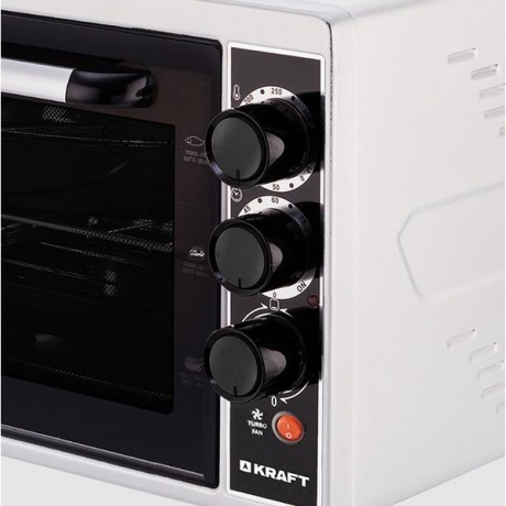 Мини-печь Kraft KF-MO 4506 W белый - фото 2