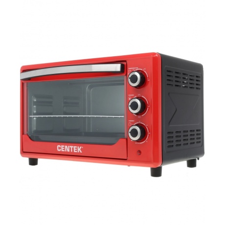 Мини-печь Centek CT-1530-36 Red - фото 2