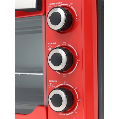Мини-печь Centek CT-1530-36 Red - фото 3