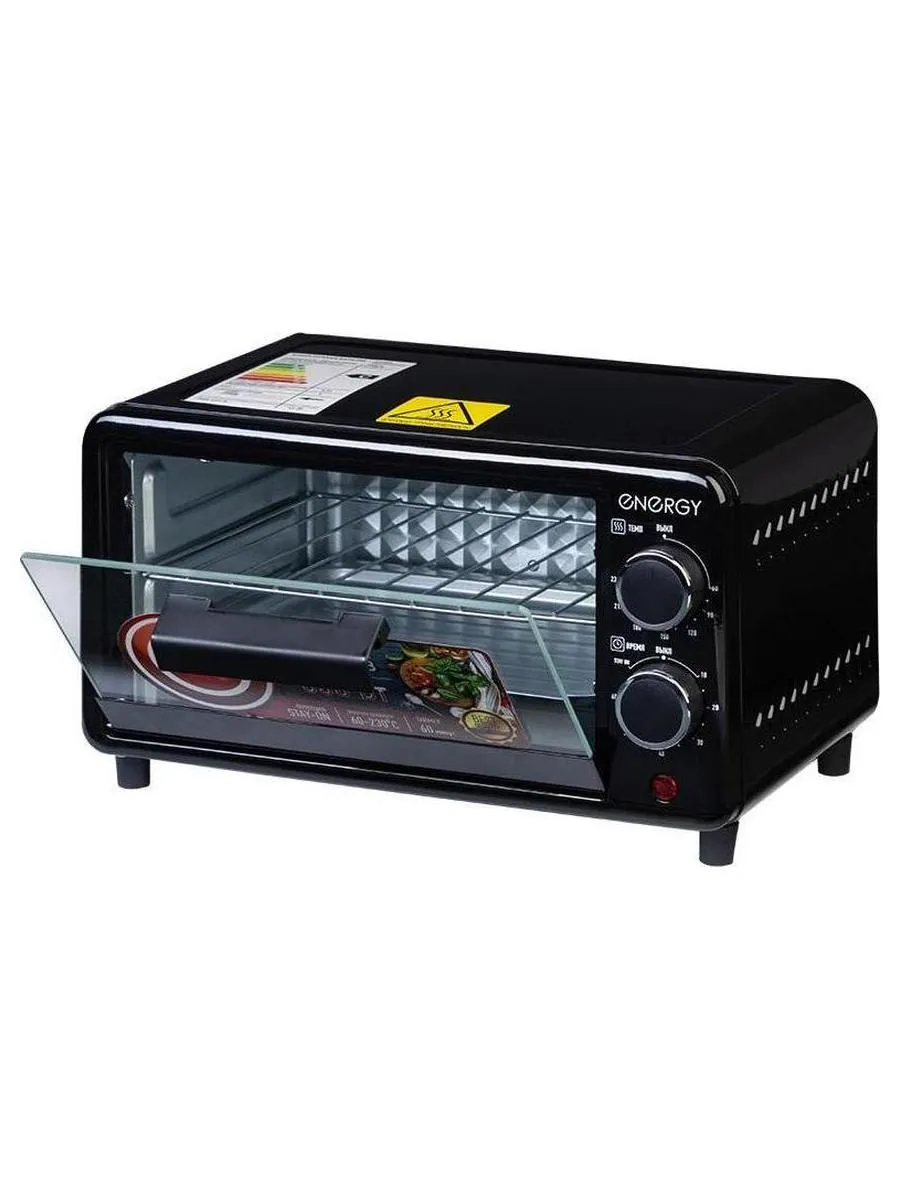 Духовка электрическая ENERGY GT-09A-B (650 Вт, 9л) - фото 1
