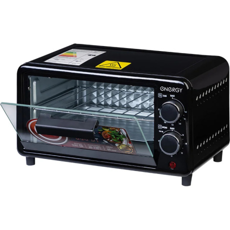 Духовка электрическая ENERGY GT-09A-B (650 Вт, 9л) - фото 3