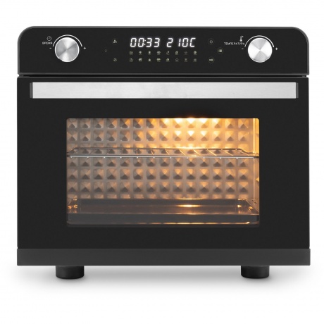 

Мини-печь Hyundai MIO-HY087 36л. 1700Вт серебристый/черный