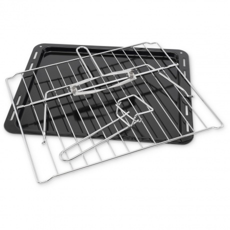 Мини-печь Hyundai MIO-HY087 36л. 1700Вт серебристый/черный - фото 13