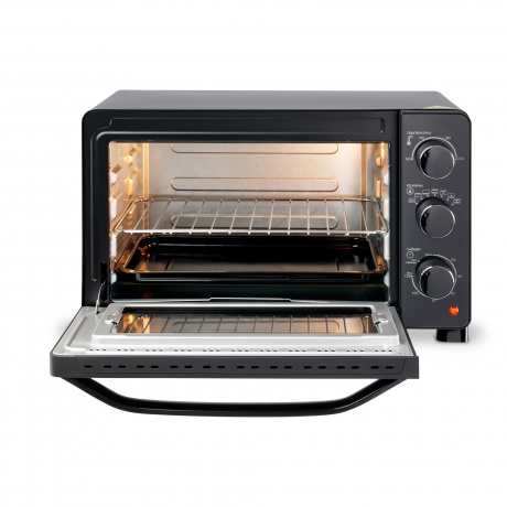 Мини-печь Hyundai MIO-HY080 23л. 1500Вт черный - фото 4