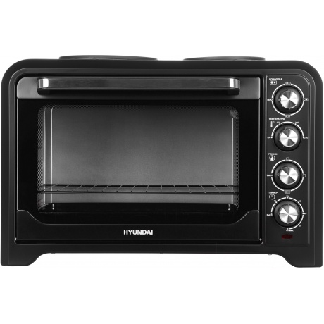 Мини-печь Hyundai MIO-HY098 42л. 1600Вт черный - фото 2