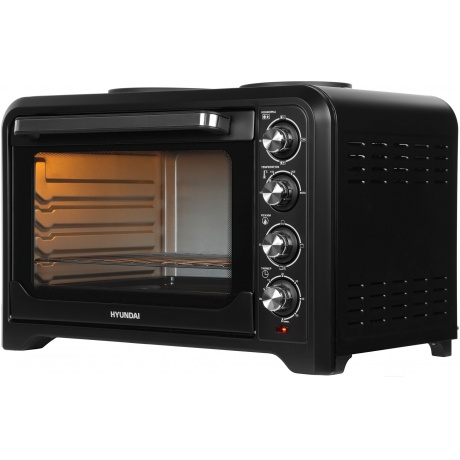 Мини-печь Hyundai MIO-HY098 42л. 1600Вт черный - фото 11