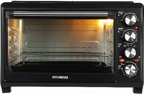 Мини-печь Hyundai MIO-HY086 38л. 1600Вт черный
