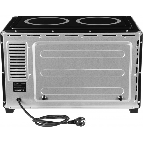 Мини-печь Hyundai MIO-HY086 38л. 1600Вт черный - фото 12