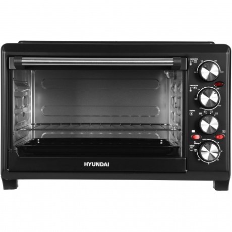 Мини-печь Hyundai MIO-HY086 38л. 1600Вт черный - фото 4