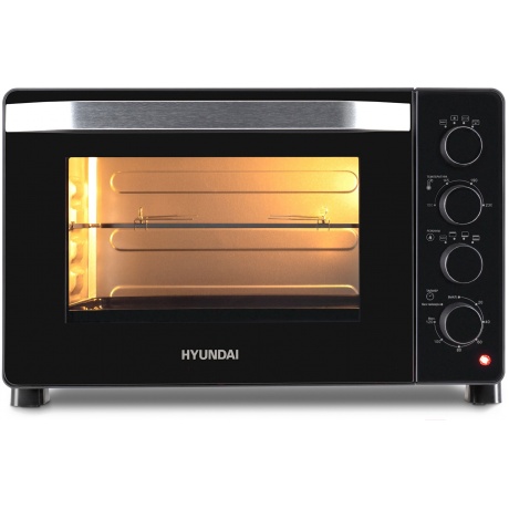 

Мини-печь Hyundai MIO-HY081 38л. 2000Вт серебристый/черный