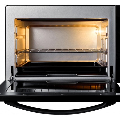 Мини-печь Hyundai MIO-HY096 28л. 1600Вт черный - фото 6