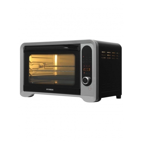 Мини-печь Hyundai MIO-HY104 35л. 1600Вт черный - фото 13
