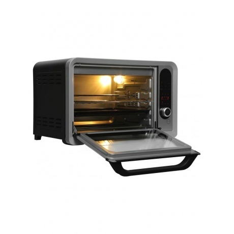 Мини-печь Hyundai MIO-HY104 35л. 1600Вт черный - фото 17