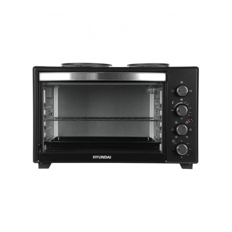 Мини-печь Hyundai MIO-HY099 45л. 1600Вт черный - фото 2