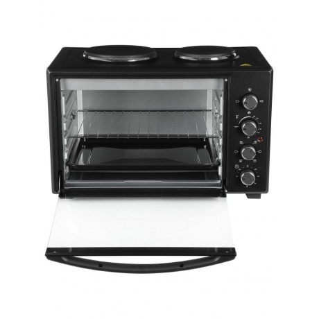 Мини-печь Hyundai MIO-HY099 45л. 1600Вт черный - фото 3