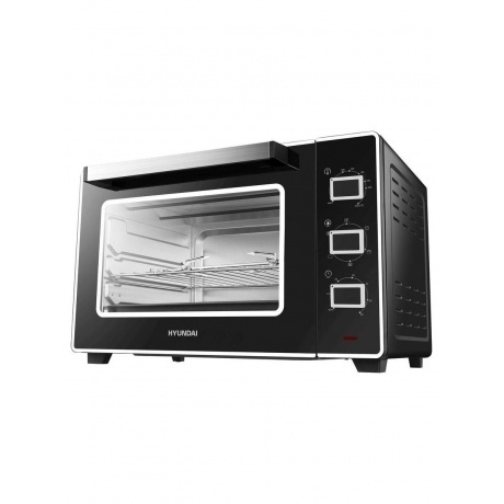 Мини-печь Hyundai MIO-HY107 45л. 2200Вт черный - фото 2