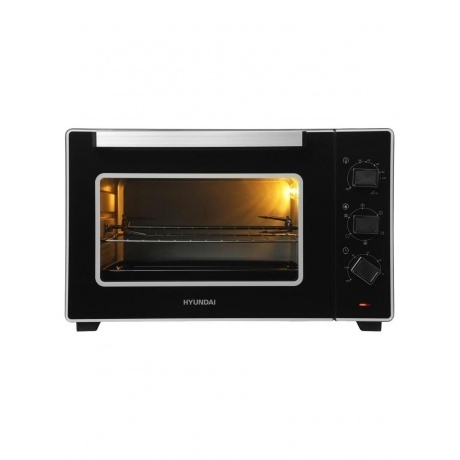 Мини-печь Hyundai MIO-HY107 45л. 2200Вт черный - фото 8