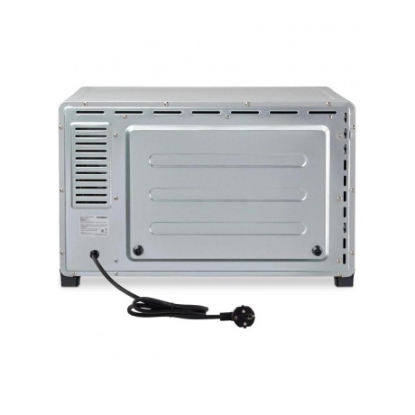 Мини-печь Hyundai MIO-HY076 45л. 2000Вт серебристый/черный - фото 3