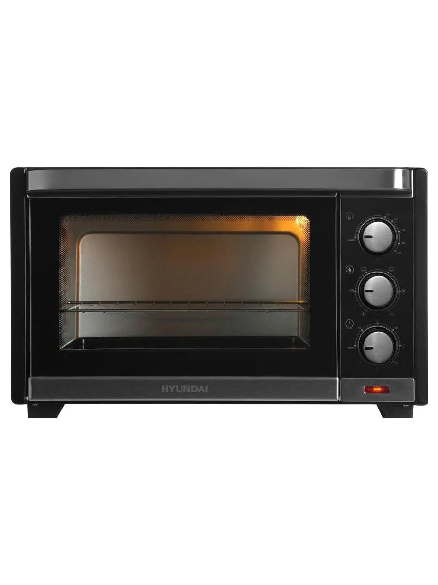 Мини-печь Hyundai MIO-HY101 30л. 1600Вт черный - фото 8