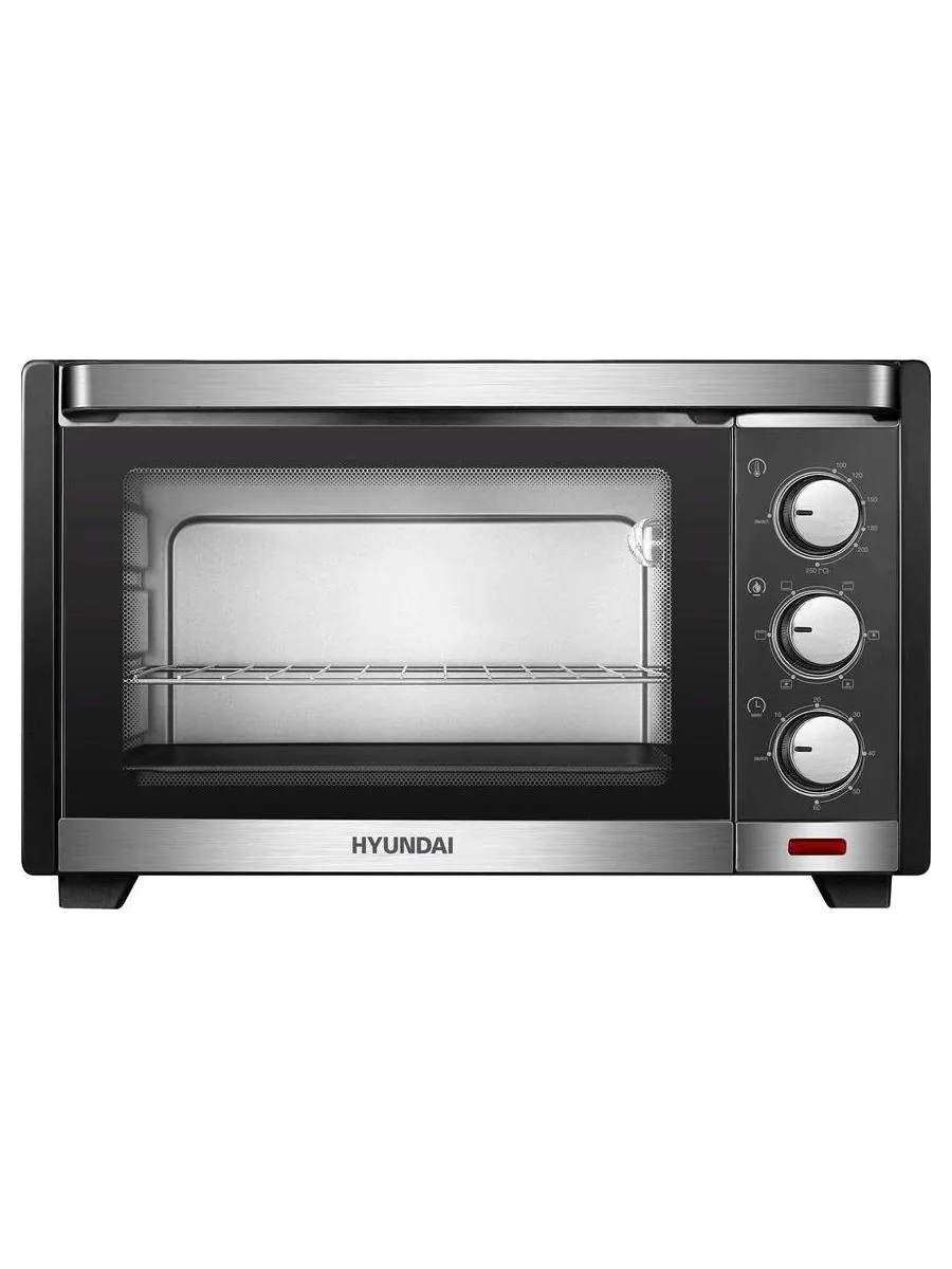 Мини-печь Hyundai MIO-HY101 30л. 1600Вт черный - фото 1